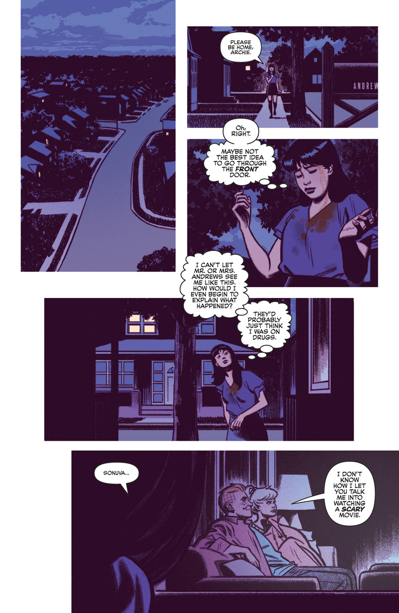 Illustration for article titled Preview: Archie and Betty Draw the Wrath of Vampironica in Her Next Issue